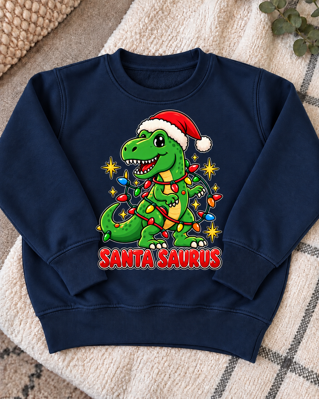 Santa Saurus Christmas Jumper
