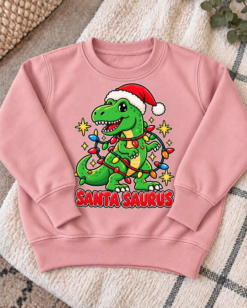 Santa Saurus Christmas Jumper
