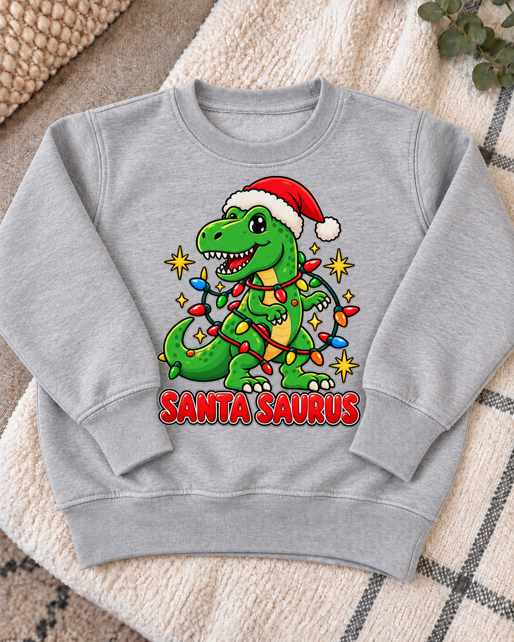 Santa Saurus Christmas Jumper